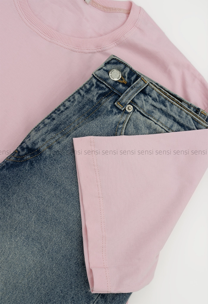 تیشرت کراپ باکسی کد1005980